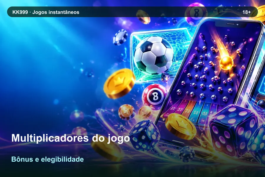 Multiplicadores do jogo: recursos e limitações | KK999, arte original KK999 em alta resolução