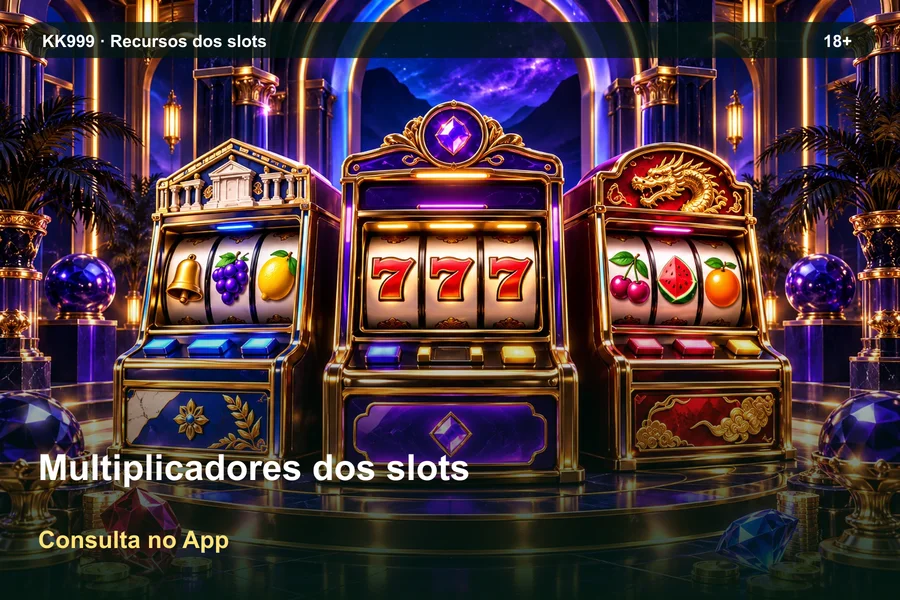 Multiplicadores dos slots pelo celular: guia KK999, ilustração temática gerada por IA