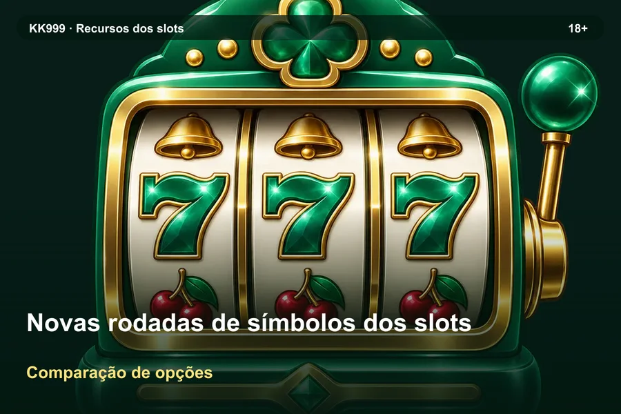 Novas rodadas de símbolos dos slots: diferenças entre variantes | KK999, arte original KK999 em alta resolução