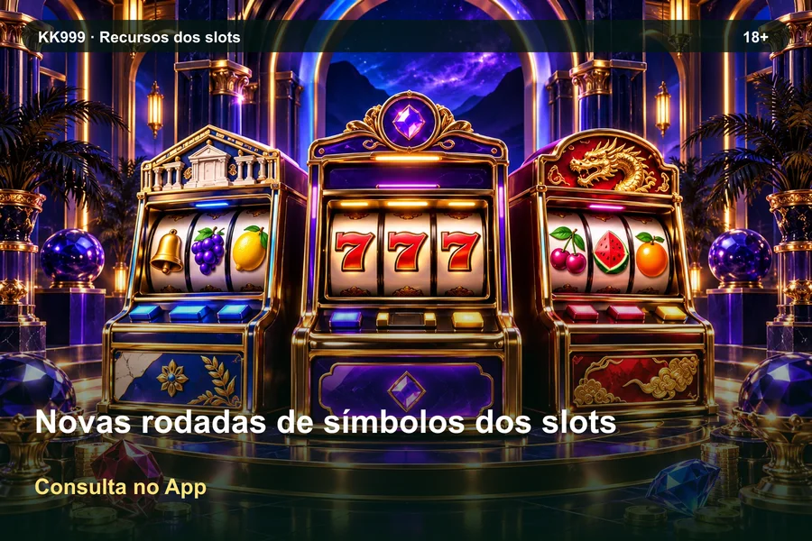 Novas rodadas de símbolos dos slots pelo celular: guia KK999, ilustração temática gerada por IA