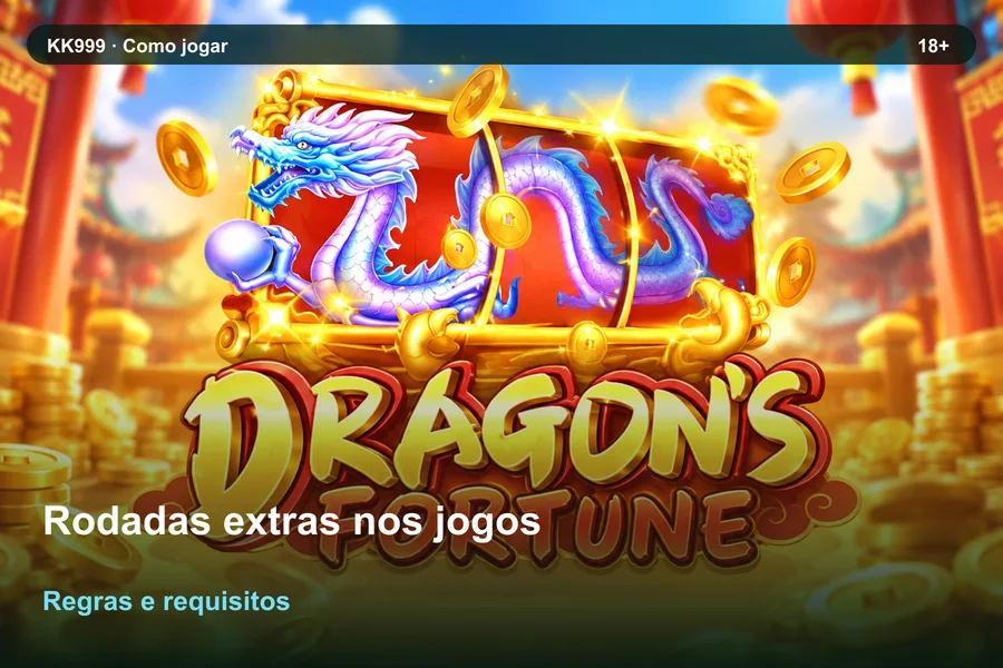 O que conferir sobre rodadas extras nos jogos na KK999, arte original KK999 em alta resolução