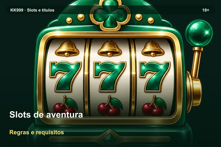 O que conferir sobre slots de aventura na KK999, arte original KK999 em alta resolução