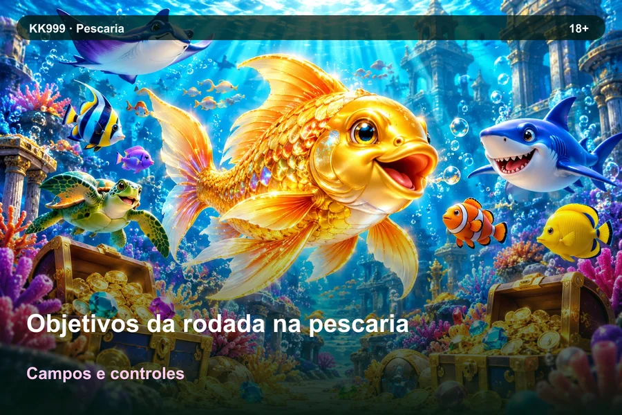 Objetivos da rodada na pescaria: onde consultar a ajuda | KK999, ilustração temática gerada por IA