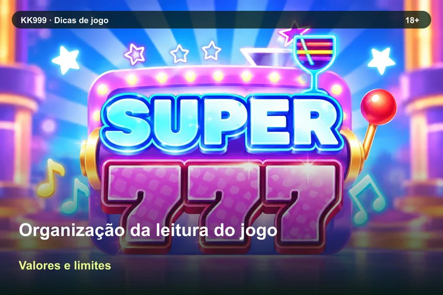 Organização da leitura do jogo na KK999: valores, períodos e condições, arte original KK999 em alta resolução