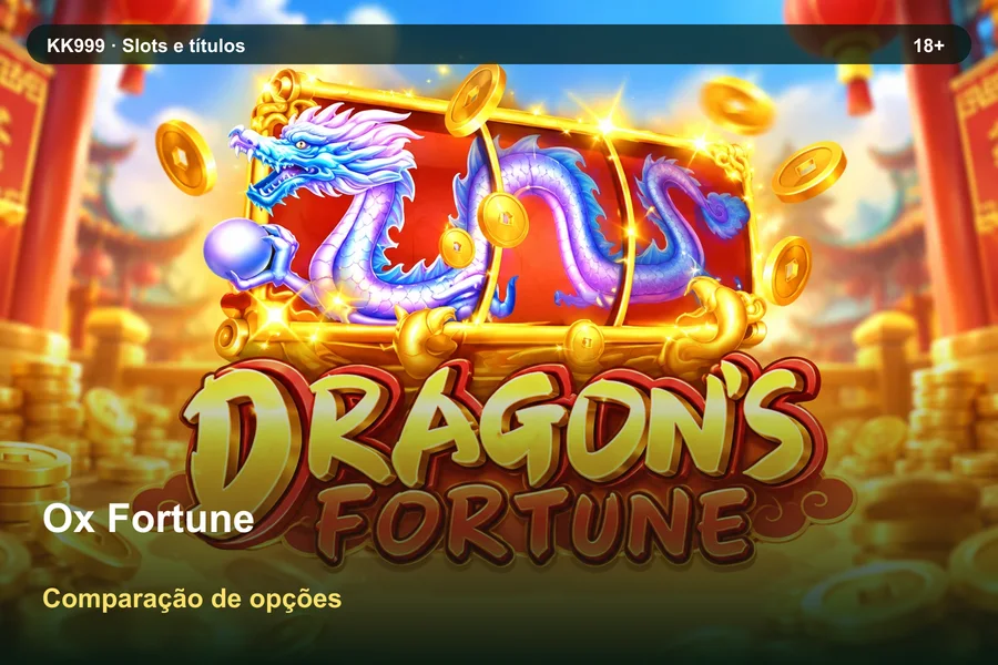 Ox Fortune: diferenças entre variantes | KK999, arte original KK999 em alta resolução