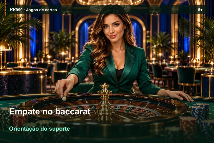 Perguntas sobre empate no baccarat: como pedir orientação | KK999, ilustração temática gerada por IA
