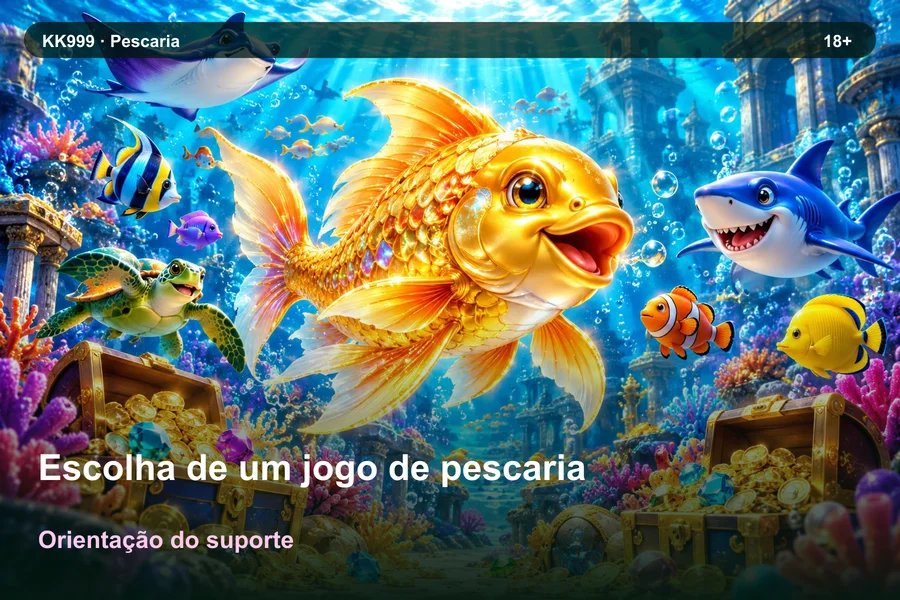 Perguntas sobre escolha de um jogo de pescaria: como pedir orientação | KK999, ilustração temática gerada por IA