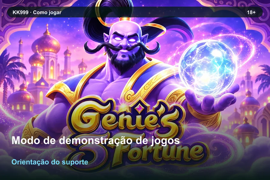 Perguntas sobre modo de demonstração de jogos: como pedir orientação | KK999, arte original KK999 em alta resolução