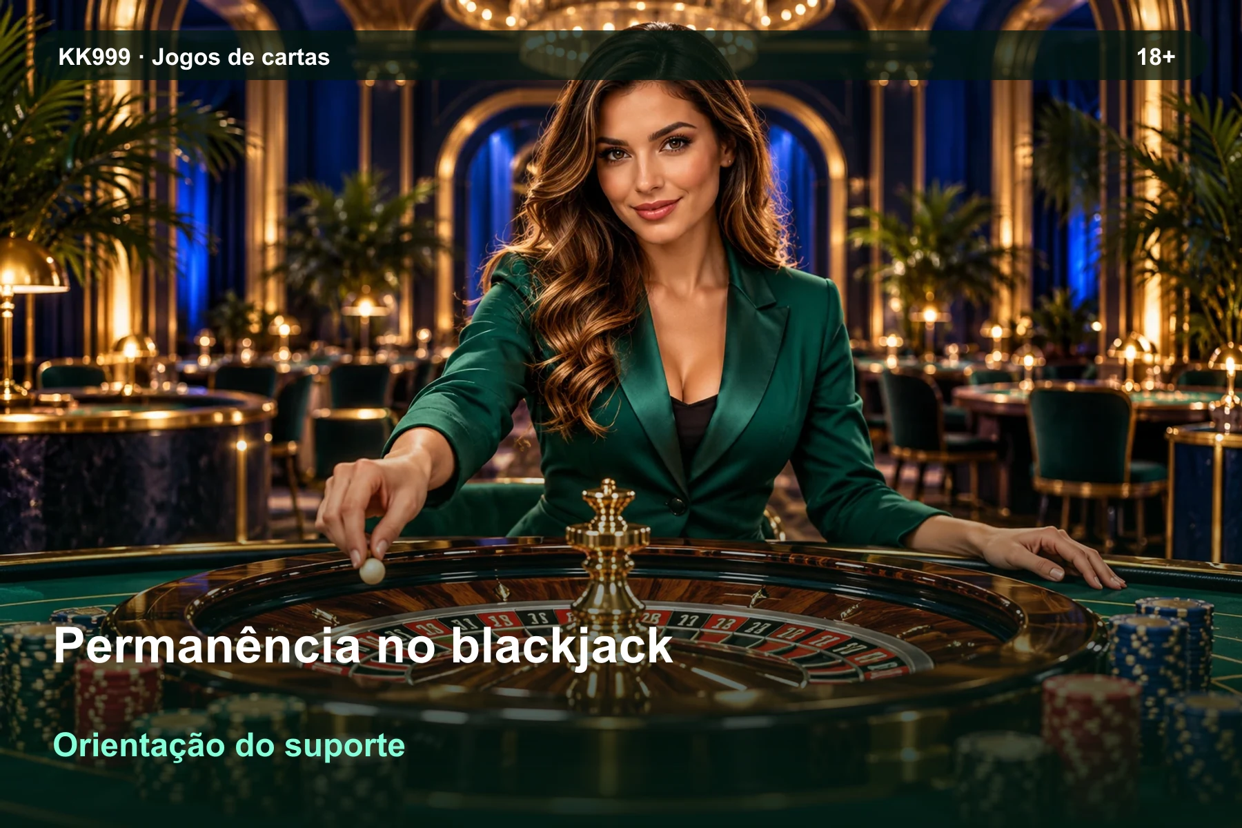 Perguntas sobre permanência no blackjack: como pedir orientação | KK999, ilustração temática gerada por IA