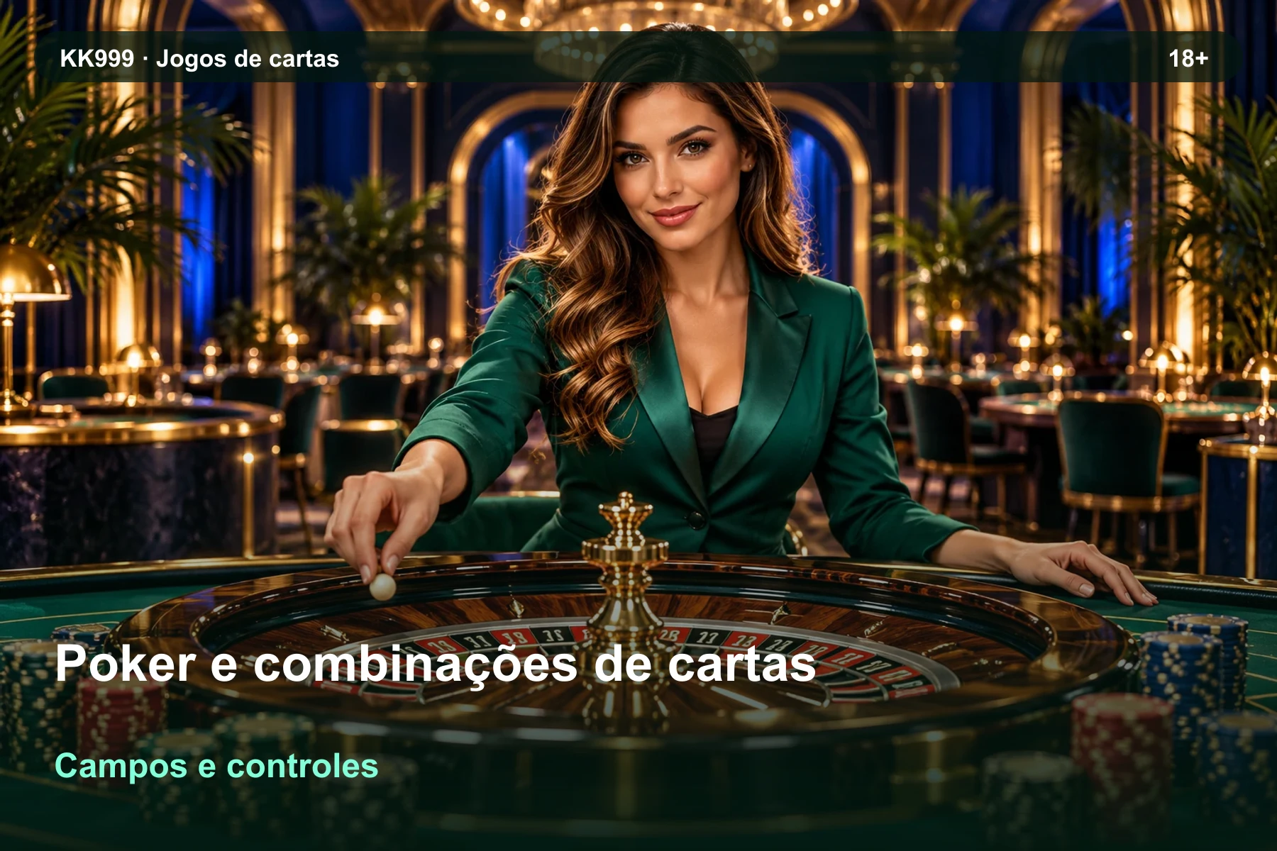 Poker e combinações de cartas: onde consultar a ajuda | KK999, ilustração temática gerada por IA
