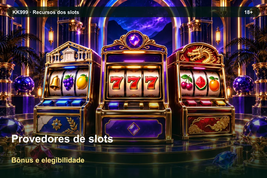 Provedores de slots: recursos e limitações | KK999, ilustração temática gerada por IA