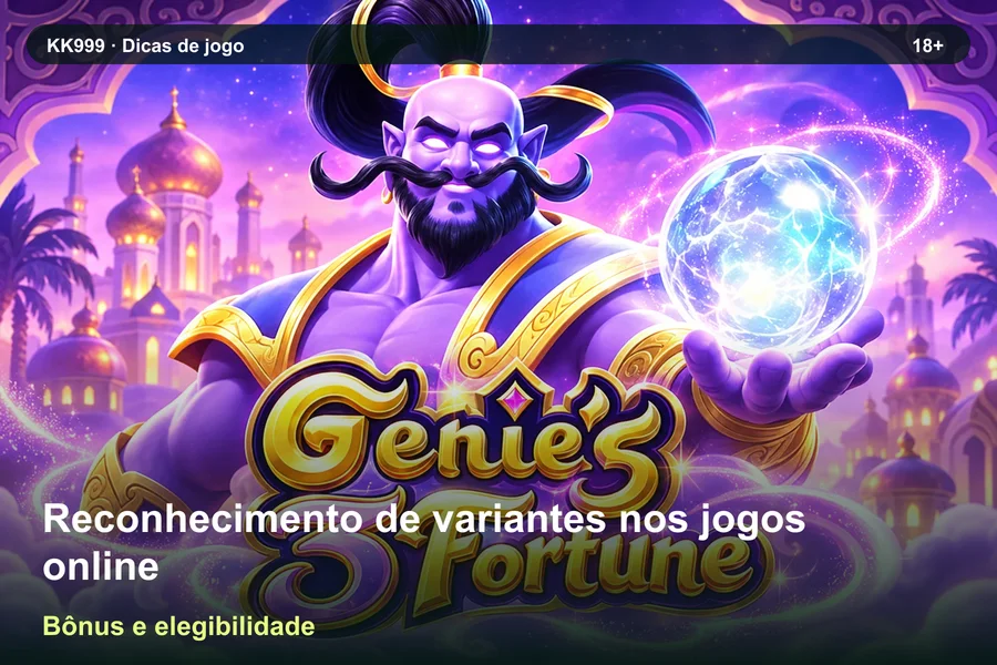 Reconhecimento de variantes nos jogos online: recursos e limitações | KK999, arte original KK999 em alta resolução