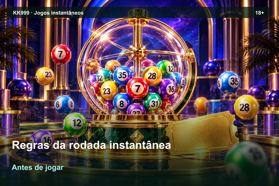 Regras da rodada instantânea: primeiros passos no guia KK999, ilustração temática gerada por IA