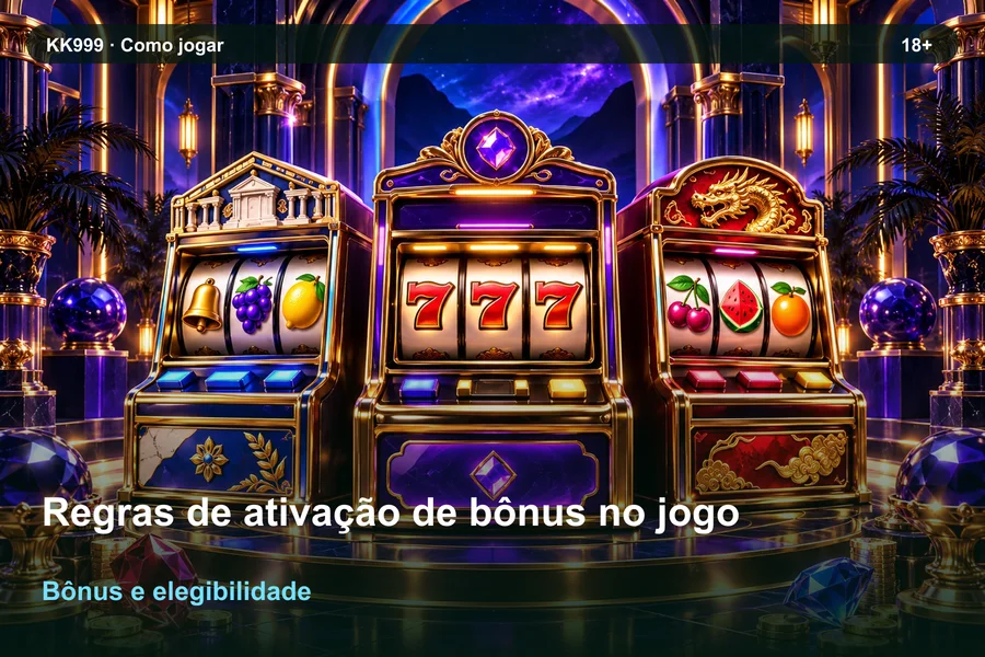 Regras de ativação de bônus no jogo: recursos e limitações | KK999, ilustração temática gerada por IA