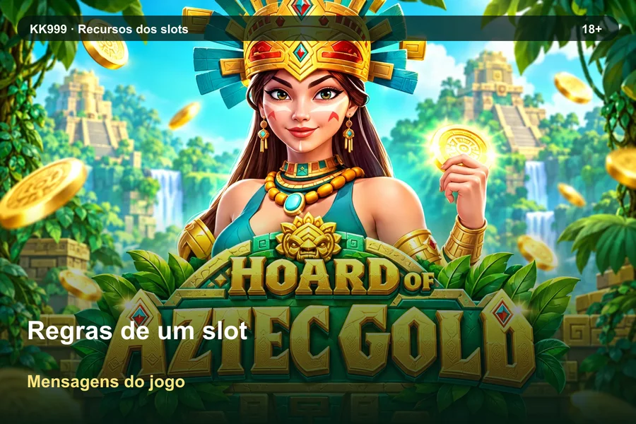 Regras de um slot: avisos e confirmações no jogo | KK999, arte original KK999 em alta resolução