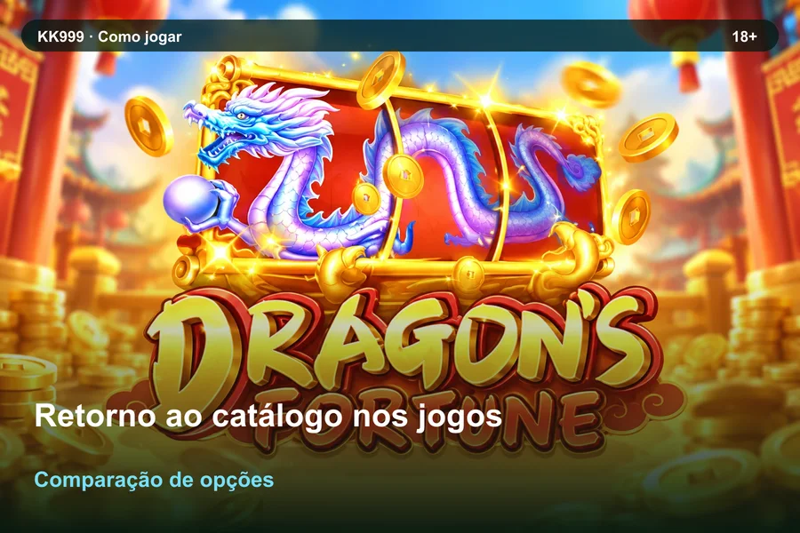 Retorno ao catálogo nos jogos: diferenças entre variantes | KK999, arte original KK999 em alta resolução