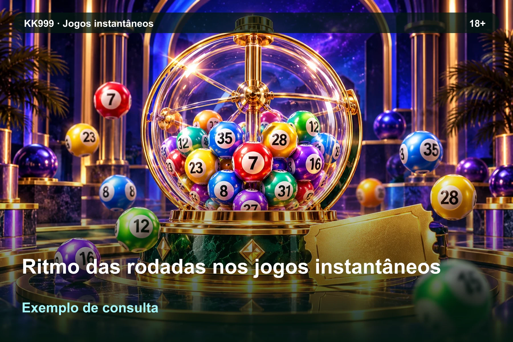 Ritmo das rodadas nos jogos instantâneos online: informações no Blog KK999, ilustração temática gerada por IA