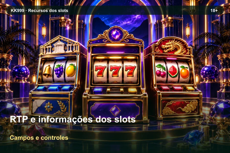RTP e informações dos slots: onde consultar a ajuda | KK999, ilustração temática gerada por IA