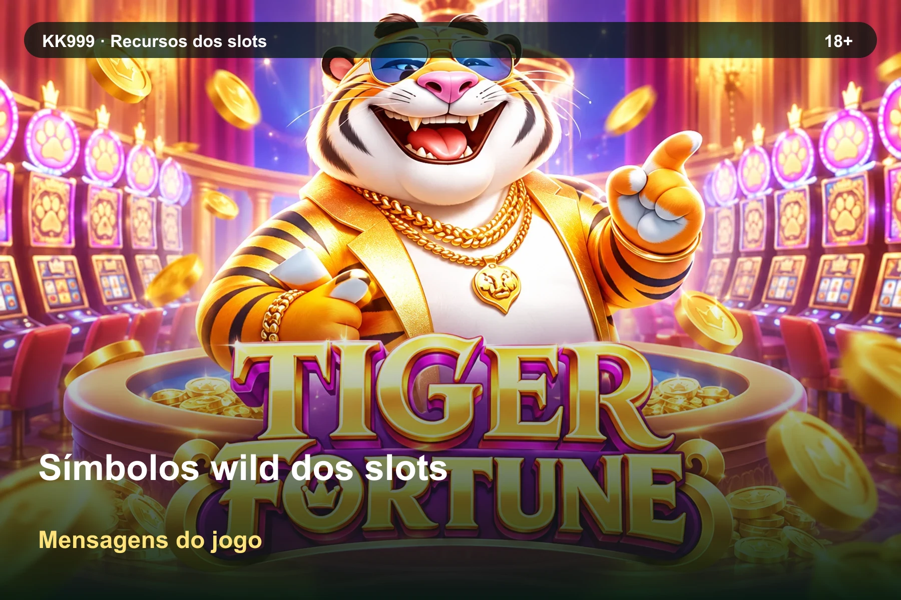 Símbolos wild dos slots: avisos e confirmações no jogo | KK999, arte original KK999 em alta resolução