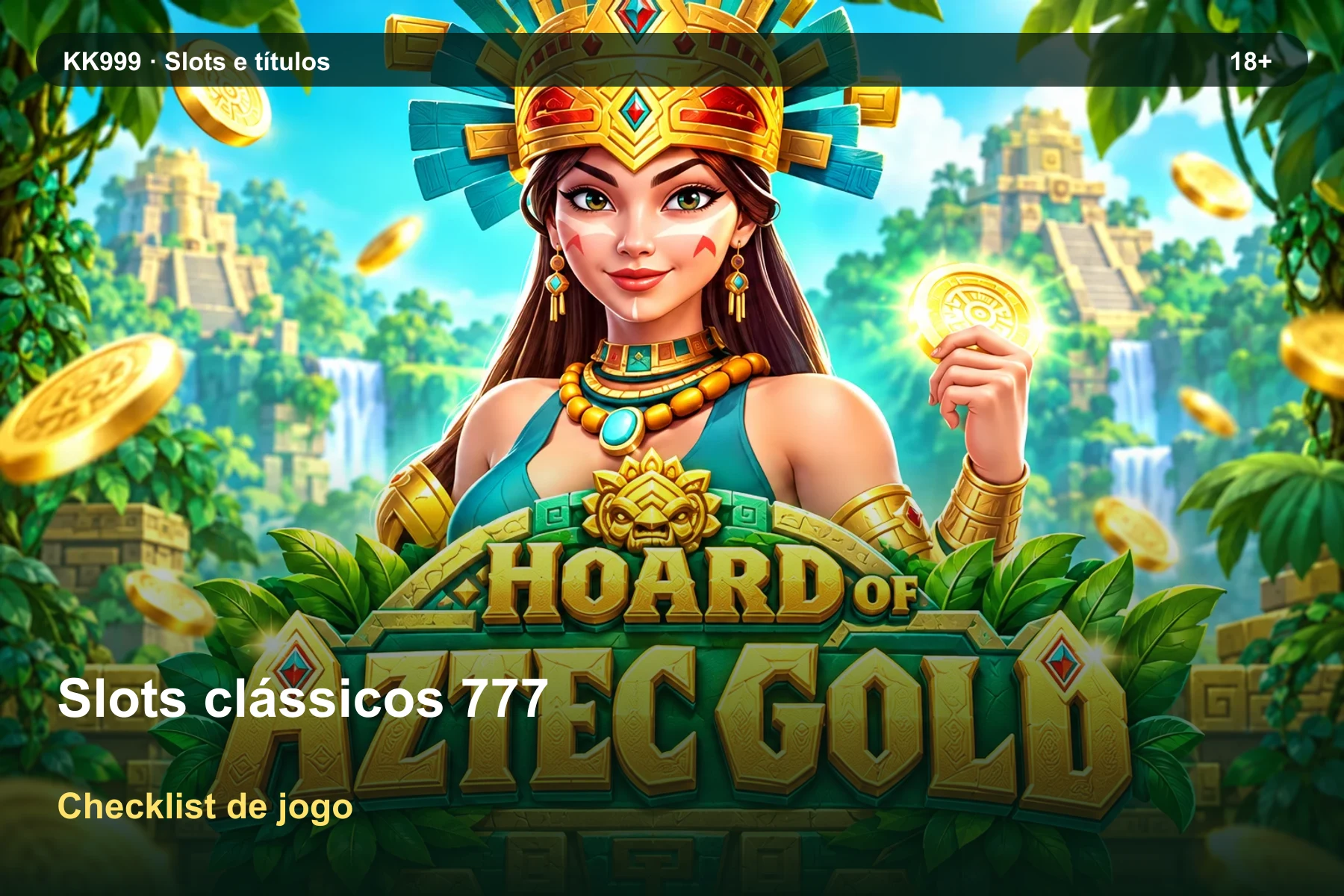 Slots clássicos 777: checklist de leitura KK999, arte original KK999 em alta resolução