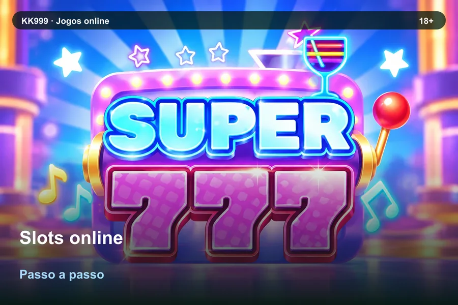 Slots online na KK999: regras e conceitos, arte original KK999 em alta resolução