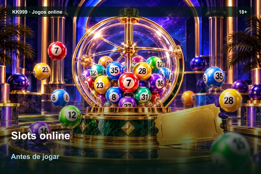 Slots online: primeiros passos no guia KK999, ilustração temática gerada por IA