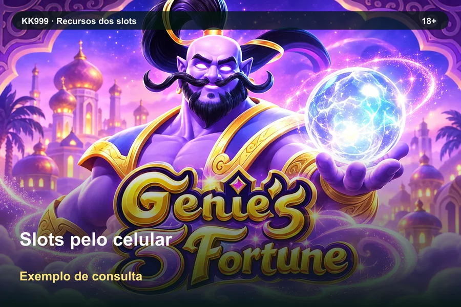 Slots pelo celular online: informações no Blog KK999, arte original KK999 em alta resolução