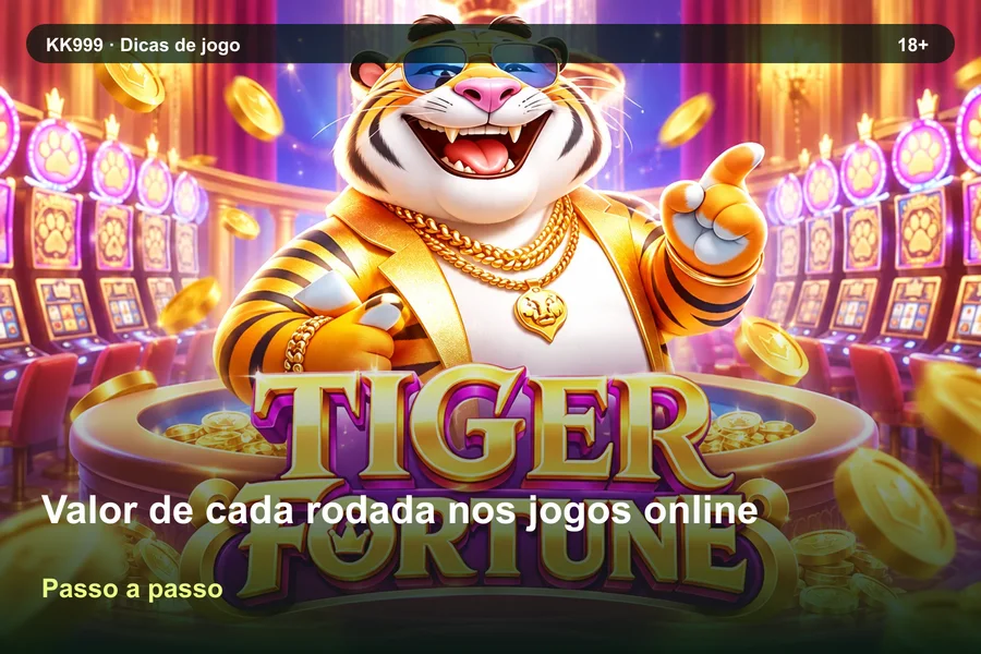 Valor de cada rodada nos jogos online na KK999: regras e conceitos, arte original KK999 em alta resolução