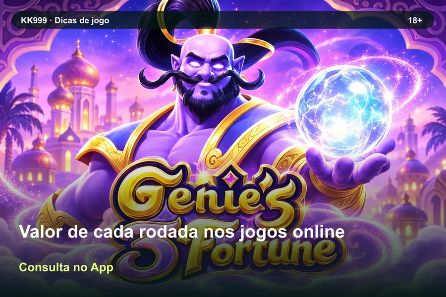 Valor de cada rodada nos jogos online pelo celular: guia KK999, arte original KK999 em alta resolução