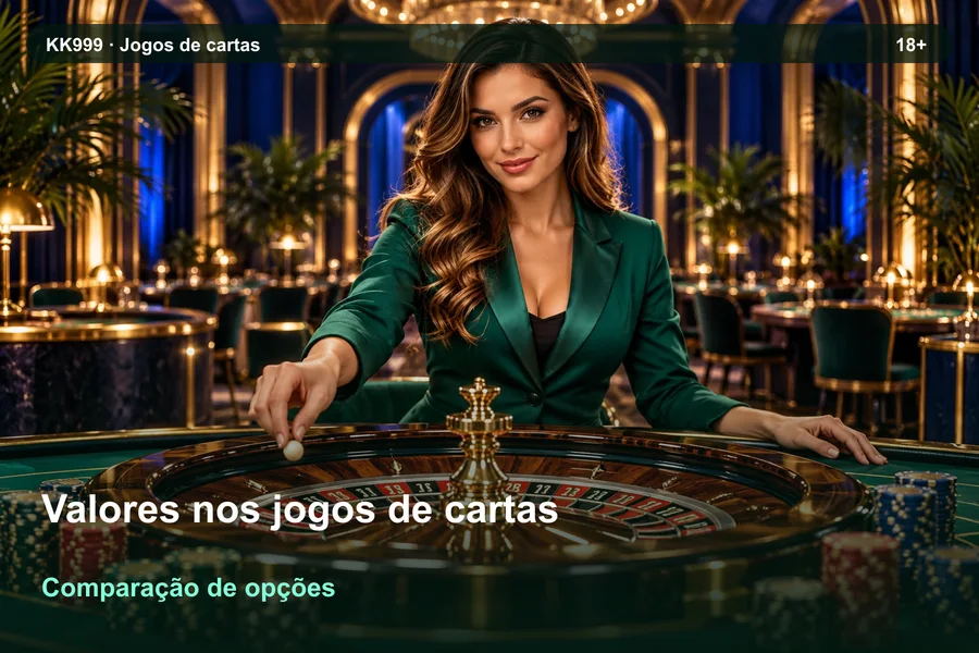 Valores nos jogos de cartas: diferenças entre variantes | KK999, ilustração temática gerada por IA