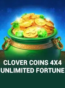 Capa de Clover Coins 4x4 Unlimited Fortune