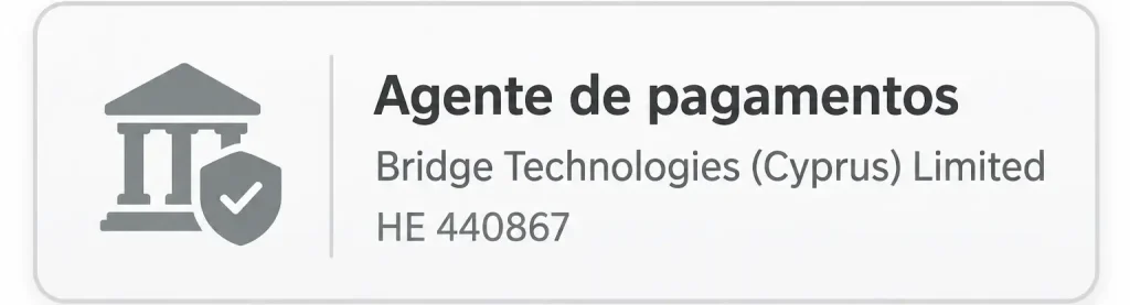 Bridge Technologies Cyprus agente de pagamentos da KK999