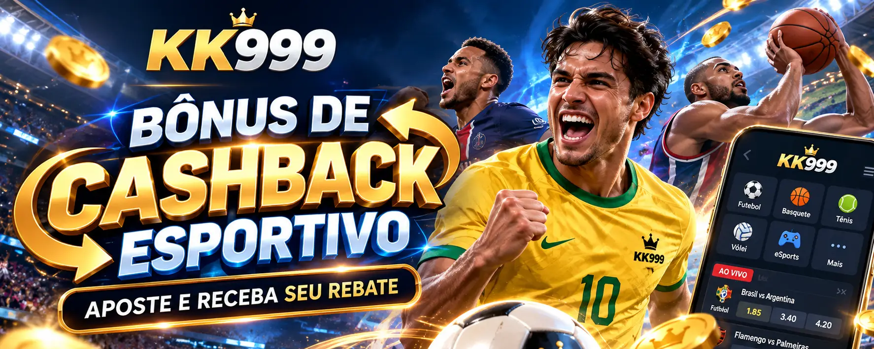 Bônus de Cashback Esportivo KK999: Como Funciona o Rebate